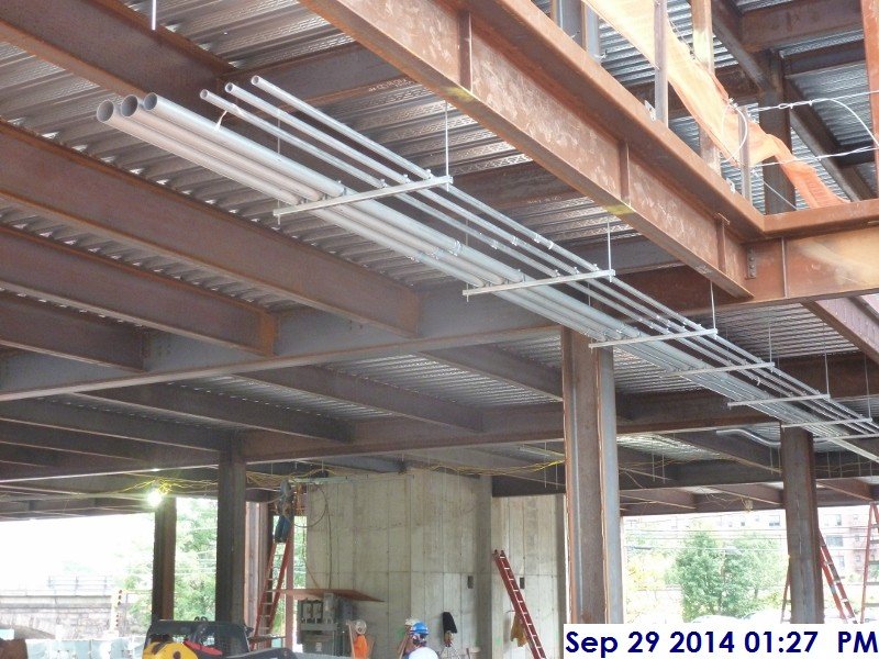 Installed conduit Facing South (800x600)